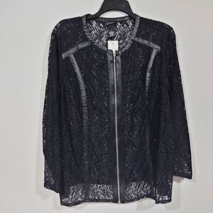 Catherine’s plus size lace jacket, size 2X.Brand new with tags, retail $89.95.